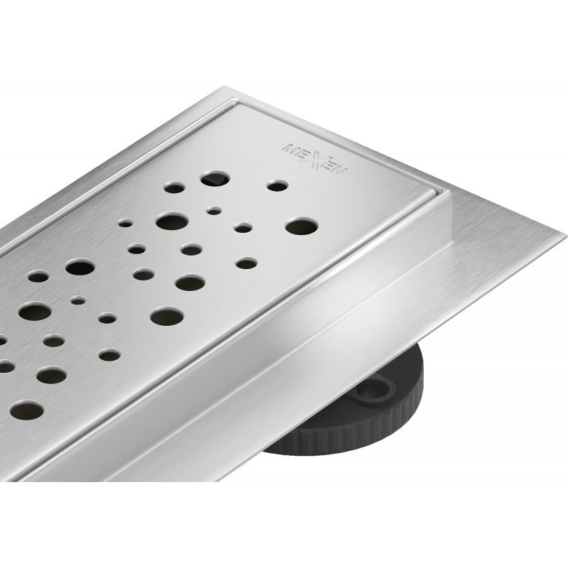 Mexen Flat M12 Linear Drain 60 cm, Inox - 1021060-15