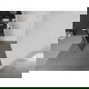 Mexen Kioto+ L Walk-in Shower Wall with Shelf 120 x 200 cm, Black Pattern, White - 800-120-123-20-77