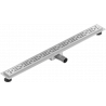 Mexen Flat M01 Linear Drain 80 cm, Inox - 1020080-15