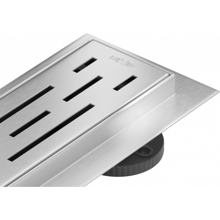 Mexen Flat M01 Linear Drain 80 cm, Inox - 1020080-15