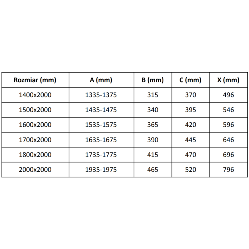 Mexen Velar Duo sliding shower doors 140 cm, graphite, gold - 871-140-000-42-50