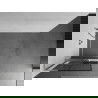 Mexen Kioto+ L Walk-in Shower Screen with Shelf 80 x 200 cm, Black Pattern, Brushed Nickel - 800-080-123-97-77