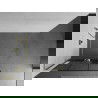 Mexen Kioto+ L Walk-in Shower Wall with Shelf 100 x 200 cm, Black Pattern, Gold - 800-100-123-50-77