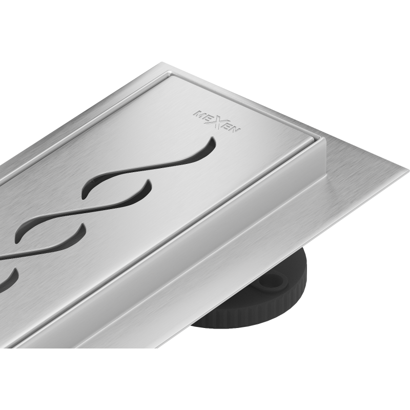 Mexen Flat M18 linear drain 100 cm, Chrome - 1023100-15