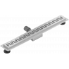 Mexen Flat M22 linear drain 70 cm, Chrome - 1029070-15