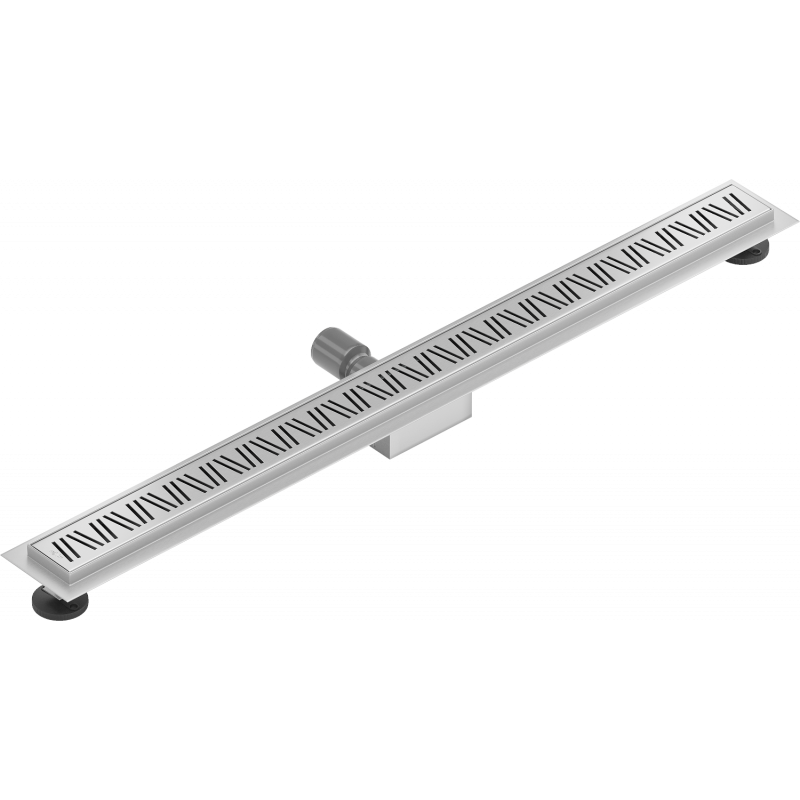 Mexen Flat M22 Linear Drain 80 cm, inox - 1029080-15