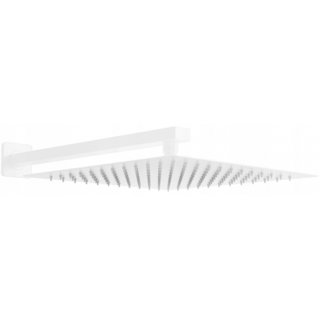 Mexen Slim 30 x 30 cm Shower Head with Shower Arm, White - 79130112-20