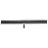 Mexen Flat MGB linear drain 100 cm, Black Glass - 1026100-15