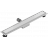 Mexen Flat MGW linear drain 60 cm, White Glass - 1027060-15