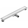 Mexen Flat MGW linear drain 60 cm, White Glass - 1027060-15