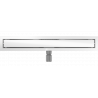 Mexen Flat MGW linear drain 60 cm, White Glass - 1027060-15