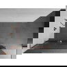 Mexen Kioto+ L Walk-in Shower Wall with Shelf 80 x 200 cm, Clear, Rose Gold - 800-080-123-60-09