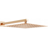 Mexen Slim 25 x 25 cm rainmaker with a shower arm, Rose gold - 79125112-60