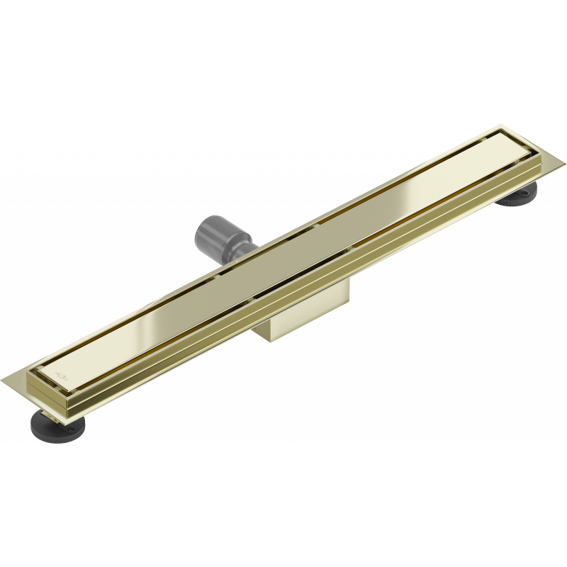 Mexen Flat M13 Linear Drain 2-in-1 50 cm, Gold - 1510050-15