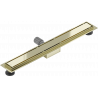Mexen Flat M13 2in1 linear drain 50 cm, Gold - 1510050-15