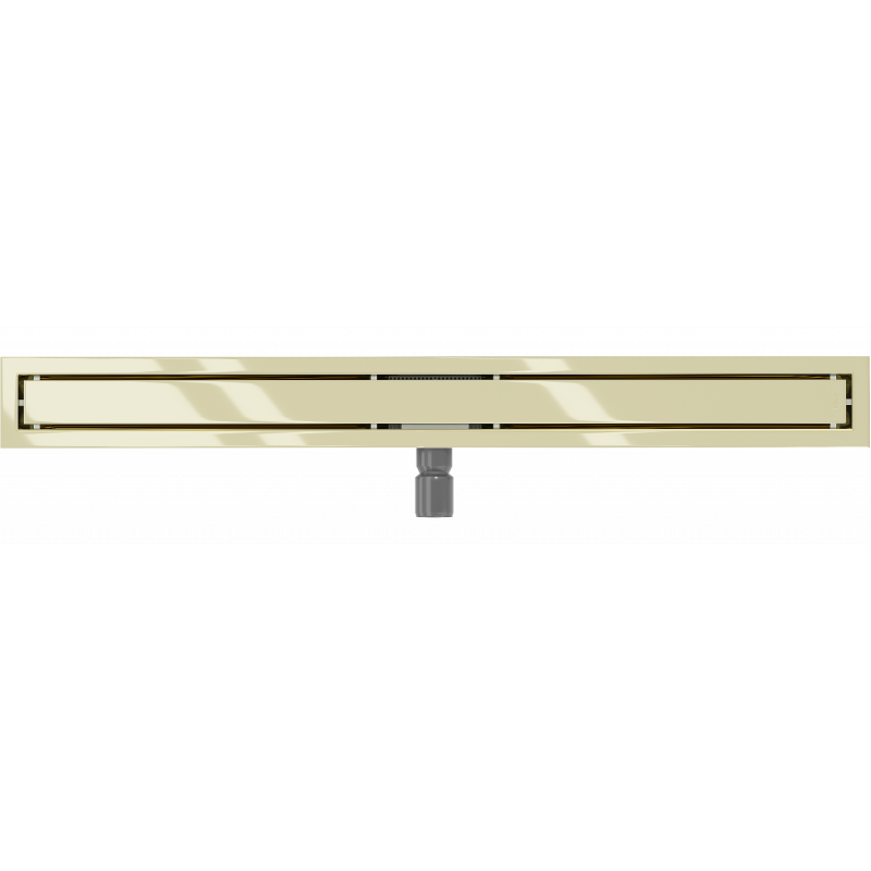 Mexen Flat M13 Linear Drain 2-in-1 80 cm, Gold - 1510080-15