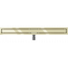 Mexen Flat M13 2in1 linear drain 100 cm, Gold - 1510100-15