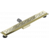 Mexen Flat M01 linear drain 60 cm, Gold - 1520060-15
