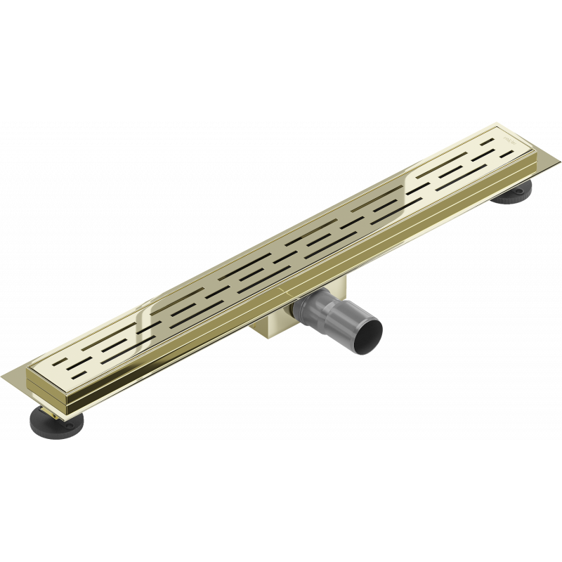Mexen Flat M01 60 cm Linear Drain, Gold - 1520060-15