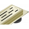 Mexen Flat M01 60 cm Linear Drain, Gold - 1520060-15