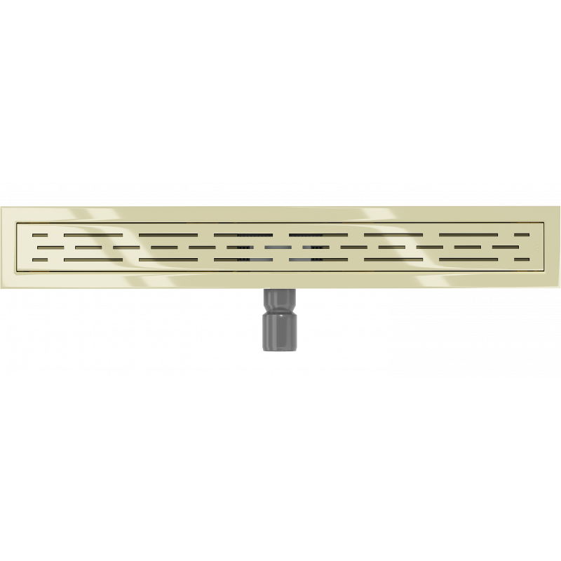 Mexen Flat M01 linear drain 70 cm, gold - 1520070-15