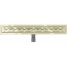 Mexen Flat M01 linear drain 70 cm, Gold - 1520070-15