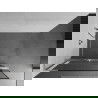 Mexen Kioto+ L Shower Wall with Shelf Walk-in 90 x 200 cm, Black Pattern, Brushed Nickel - 800-090-123-97-70