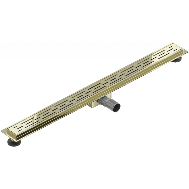 Mexen Flat M01 Linear Drain 100 cm, Gold - 1520100-15