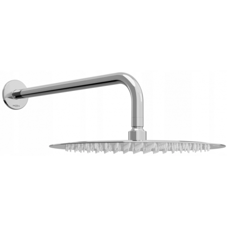 Mexen Slim 25 cm Shower Head with Shower Arm, Chrome - 79225211-00