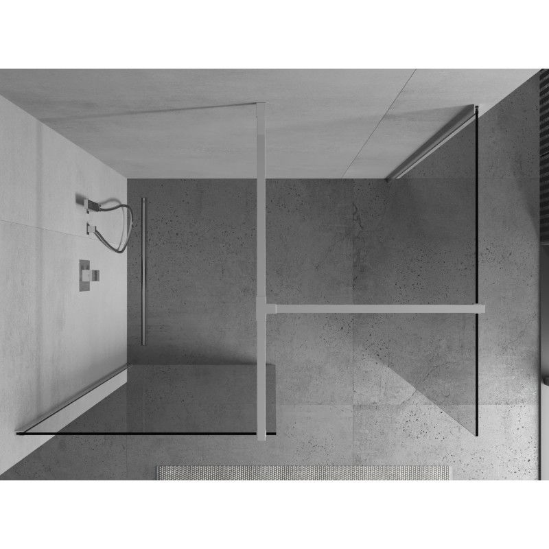 Mexen Kioto Walk-in Shower Screen 110 x 110 cm, transparent, chrome - 800-110-202-01-00-110