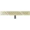 Mexen Flat M12 linear drain 70 cm, Gold - 1521070-15