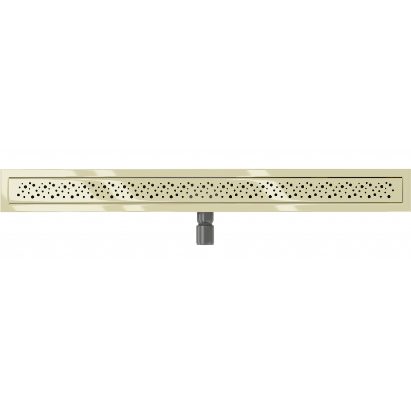 Mexen Flat M12 Linear Drain 90 cm, Gold - 1521090-15