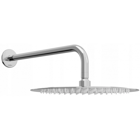 Mexen Slim 30 cm Showerhead with Shower Arm, Chrome - 79230211-00