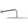 Mexen Slim 30 cm Showerhead with Shower Arm, Chrome - 79230211-00