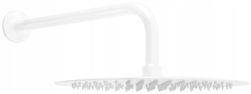 Mexen Slim 30 cm Shower Head with Arm, White - 79230211-20