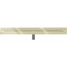 Mexen Flat M18 linear drain 100 cm, Gold - 1523100-15