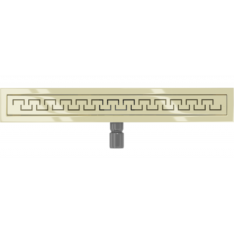 Mexen Flat M15 linear drain 60 cm, gold - 1524060-15
