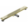 Mexen Flat M15 linear drain 70 cm, Gold - 1524070-15