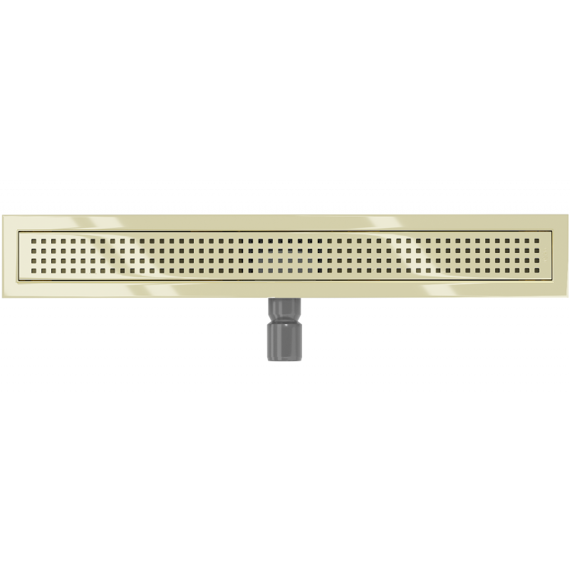 Mexen Flat M08 linear drain 60 cm, gold - 1525060-15