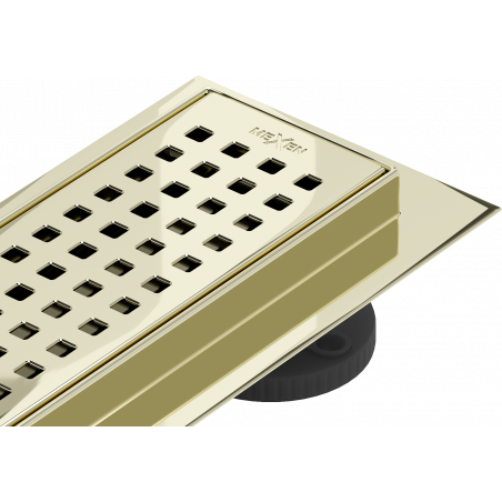 Mexen Flat M08 60 cm linear drain, gold - 1525060-15