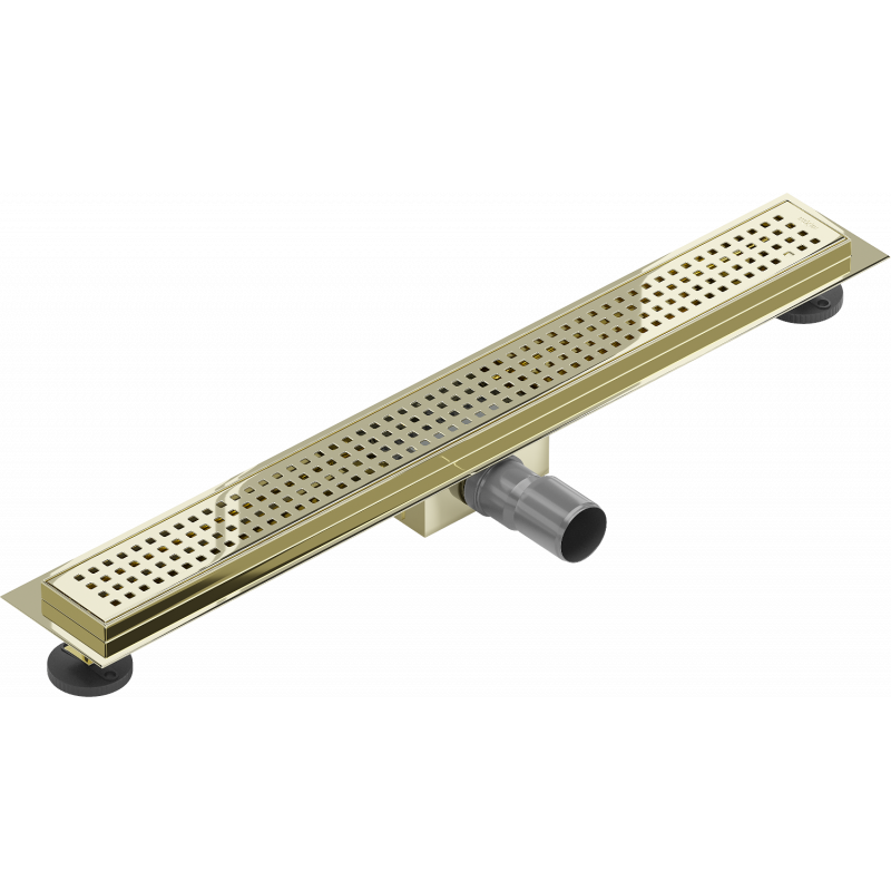 Mexen Flat M08 60 cm linear drain, gold - 1525060-15