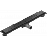 Mexen Flat M12 linear drain 60 cm, Black - 1721060-15