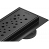 Mexen Flat M12 linear drain 60 cm, Black - 1721060-15