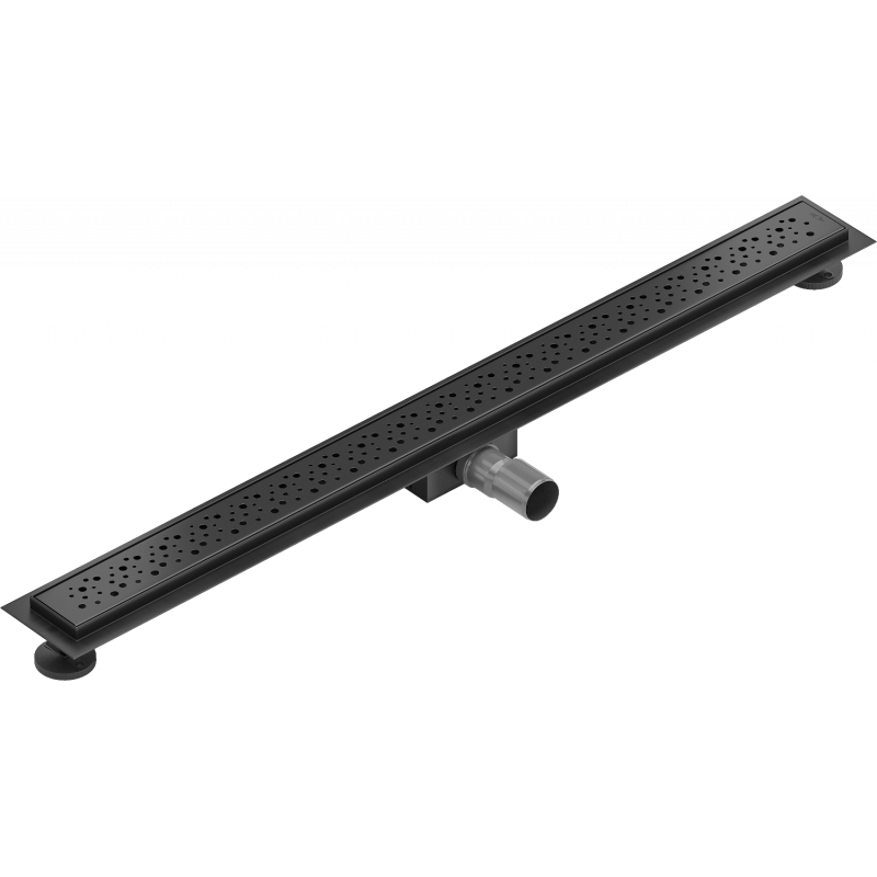 Mexen Flat M12 linear drain 100 cm, black - 1721100-15