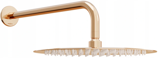 Mexen Slim 30 cm shower head with shower arm, rose gold - 79230211-60