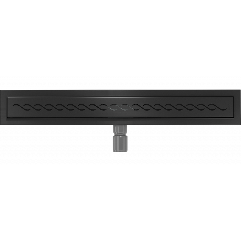 Mexen Flat M18 Linear Drain 50 cm, Black - 1723050-15