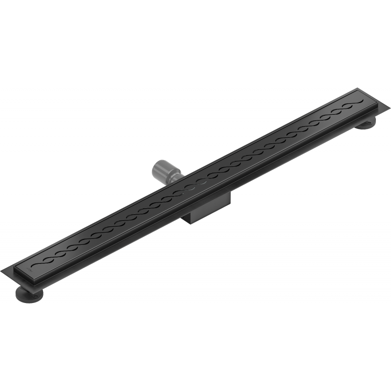 Mexen Flat M18 Linear Drain 90 cm, Black - 1723090-15