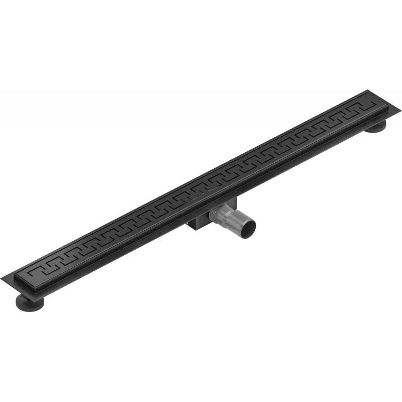 Mexen Flat M15 Linear Drain 80 cm, Black - 1724080-15
