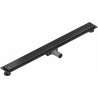 Mexen Flat M15 linear drain 80 cm, Black - 1724080-15