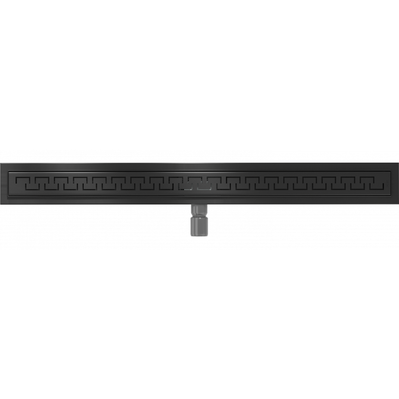 Mexen Flat M15 Linear Drain 80 cm, Black - 1724080-15